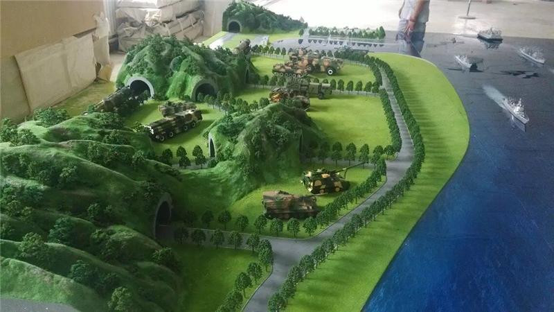 西和西和沙盘模型