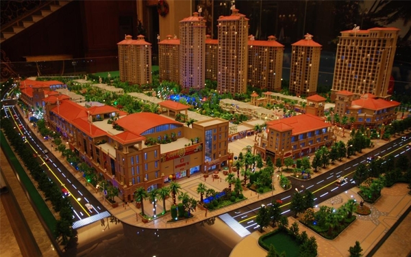 地形西和西和沙盘模型