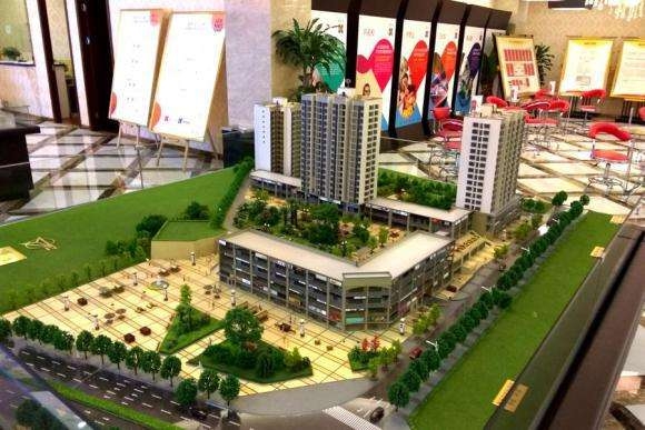 西和西和沙盘模型