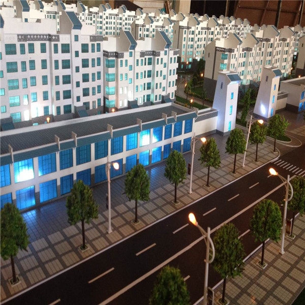 民勤西和楼盘模型