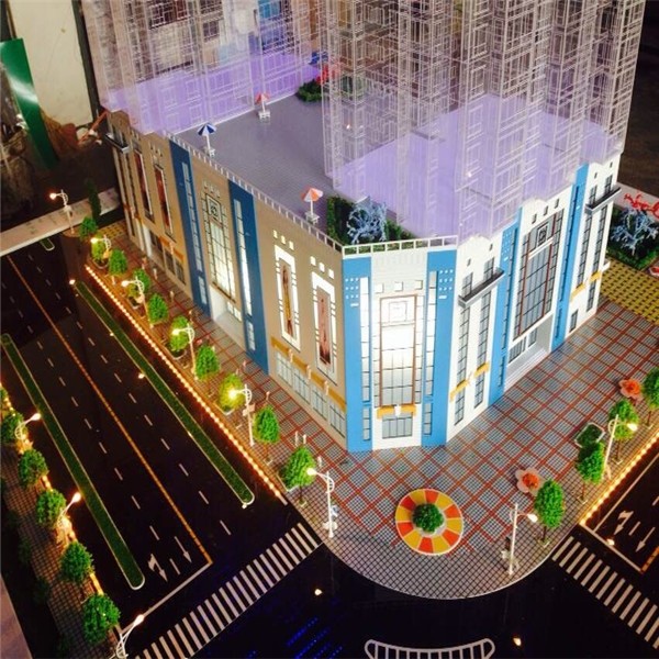 透明西和楼盘模型