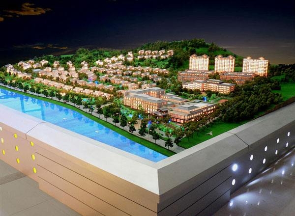 北京西和西和沙盘模型