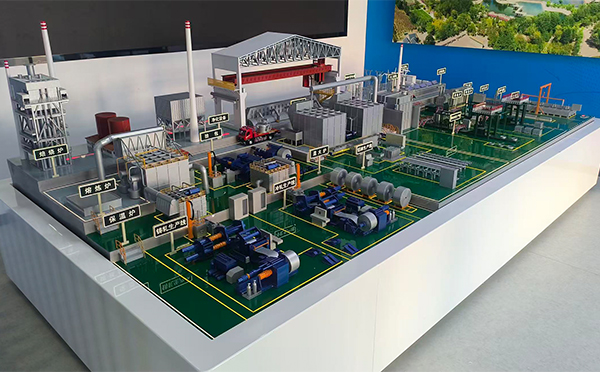 酒钢集团东铝厂-铝材生产线西和机械模型